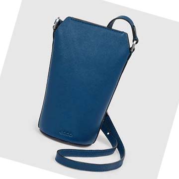 Men's Ecco HYBRID POT Bags Blue | Canada 692VRW